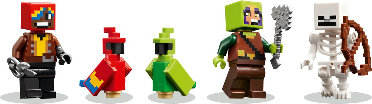 LEGO® Minecraft® De Papegaaienhuizen Bouwset - 21282