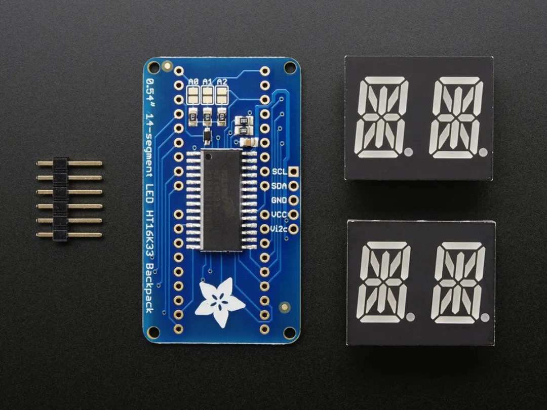 Adafruit Quad Alphanumeric Display 1912