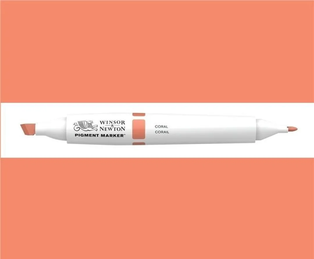 Winsor & Newton Pigment Marker Coral 0202/017