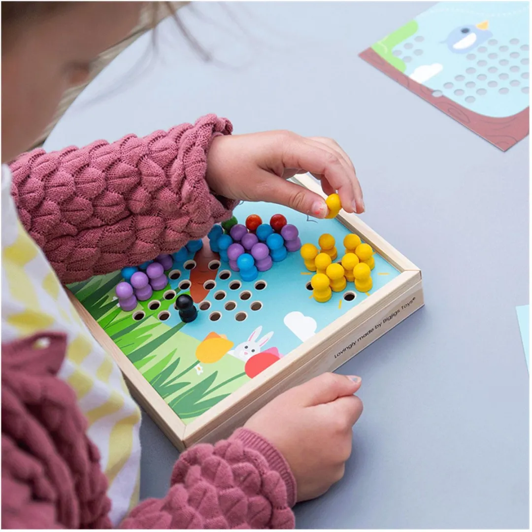 BIGJIGS Tuin Prikbord - Multi