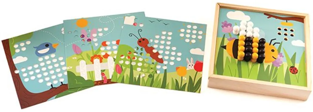 BIGJIGS Tuin Prikbord - Multi