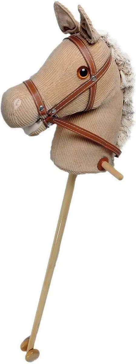 Angel Toys Stokpaardje Corderoy Verwisselbare Batterij 604067
