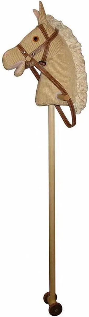Angel Toys Stokpaardje Corderoy Verwisselbare Batterij 604067