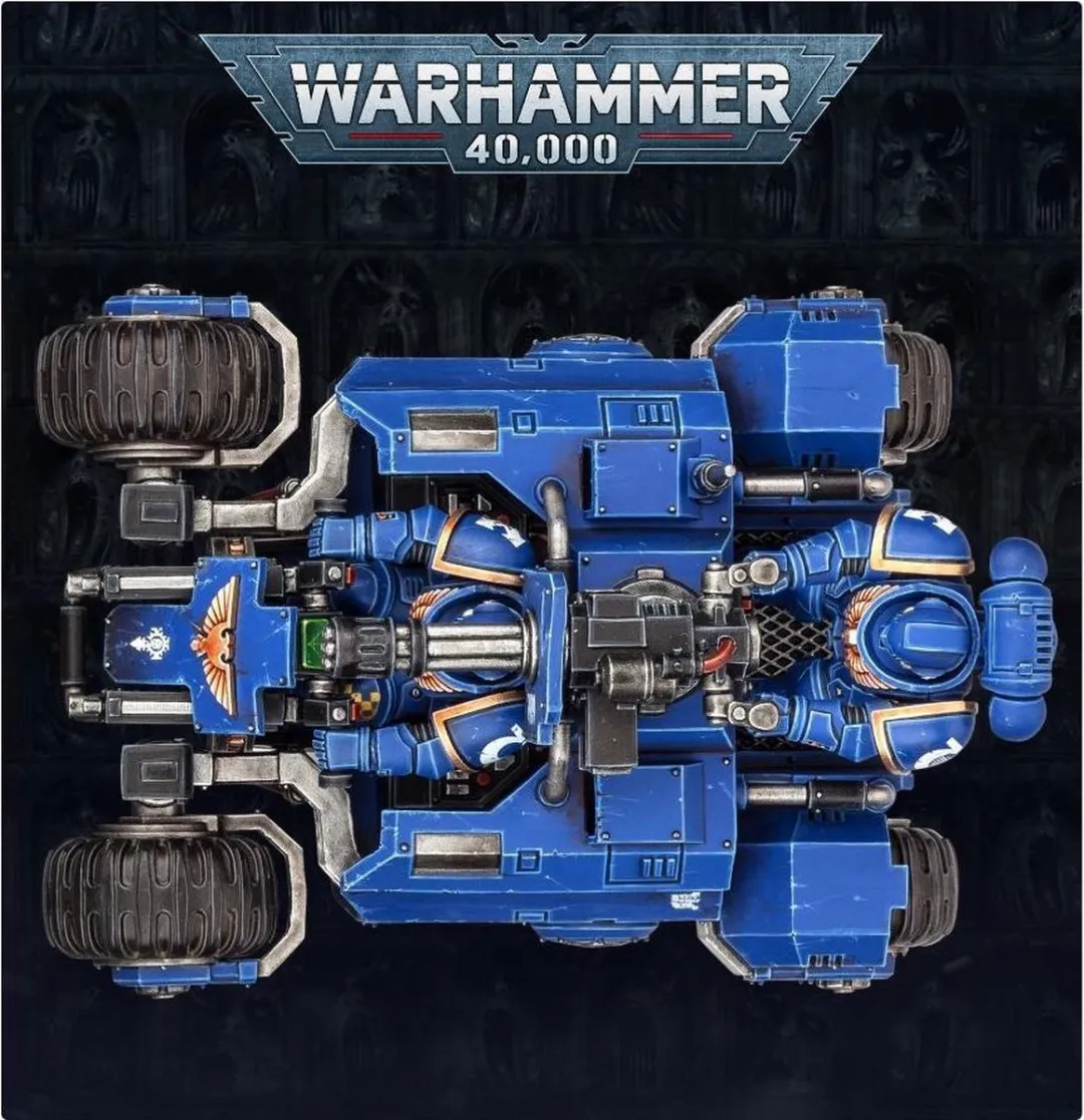 Games Workshop Warhammer 40.000 Space Marines Primaris Invader ATV - 45 Onderdelen