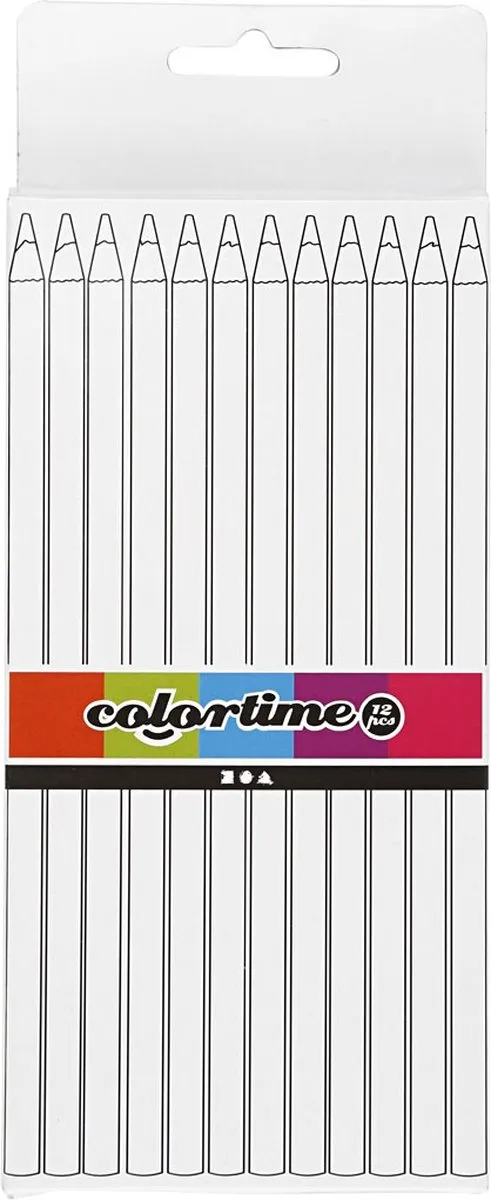 Colortime Kleurpotlood 3mm Donkerbruin - 12 Stuks