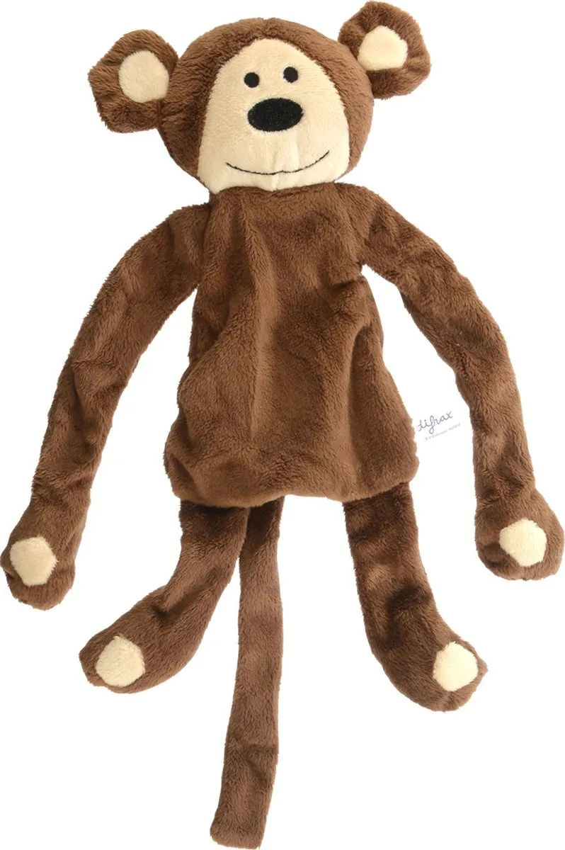 Difrax Babyknuffel Aap Mario - Zacht