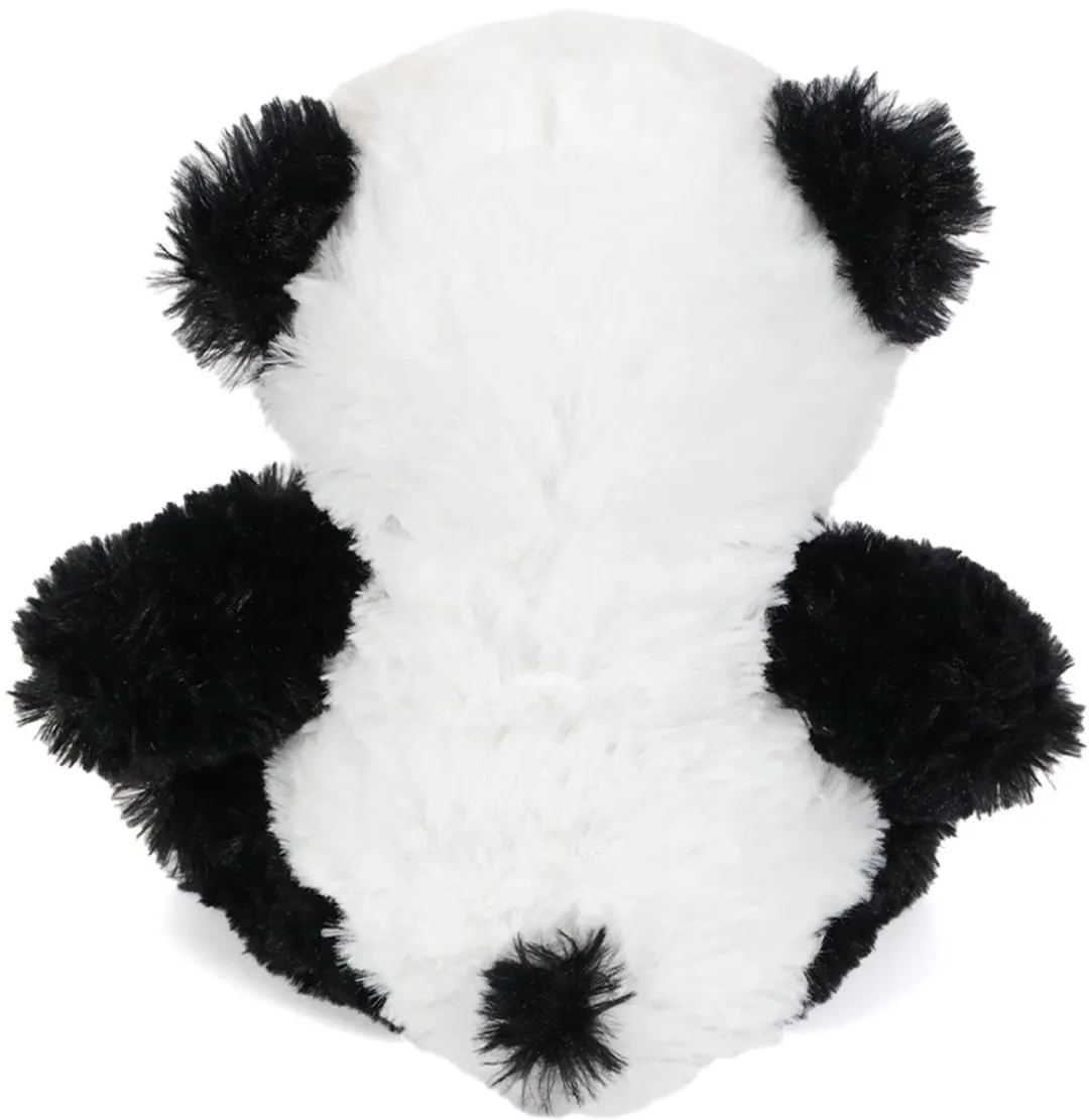 PIA Pluche Panda Knuffel 25cm - Zwart/Wit