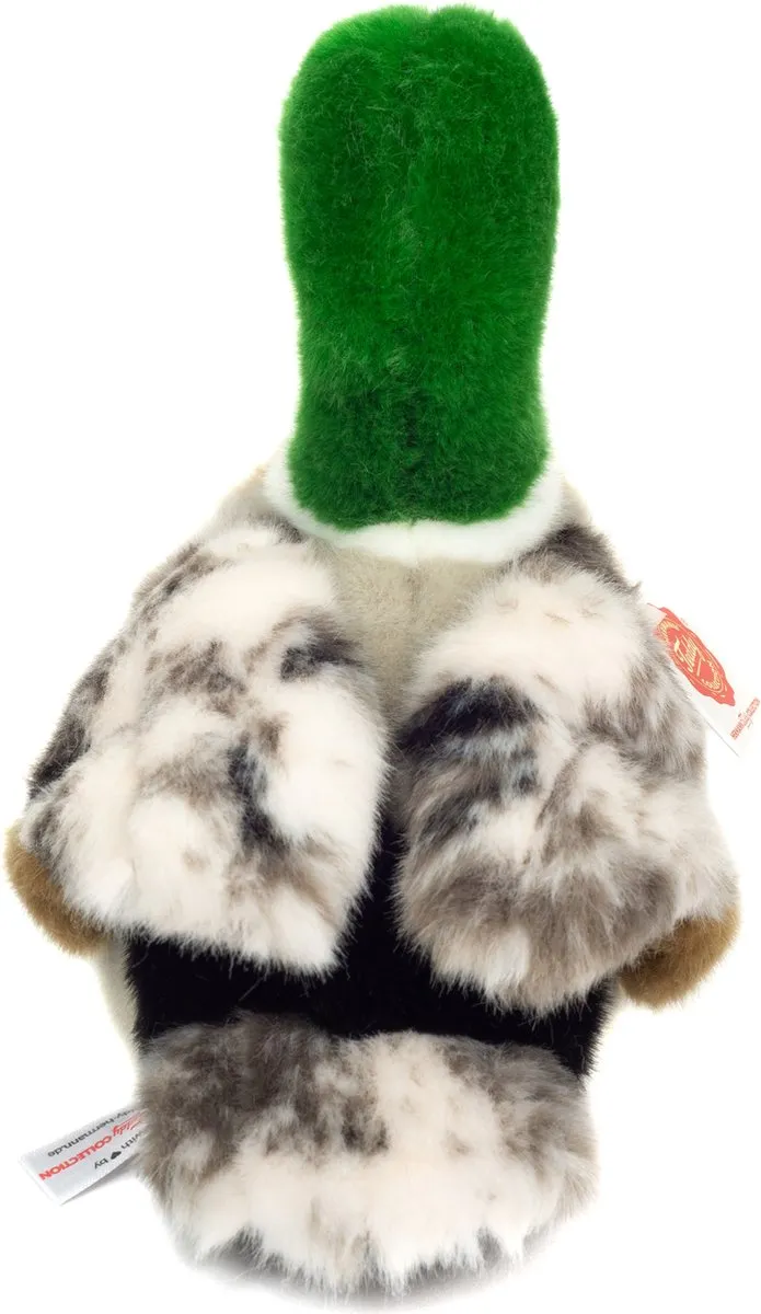 Teddy Hermann Wilde Eend Knuffel - Bruin/ Groen - 24 cm