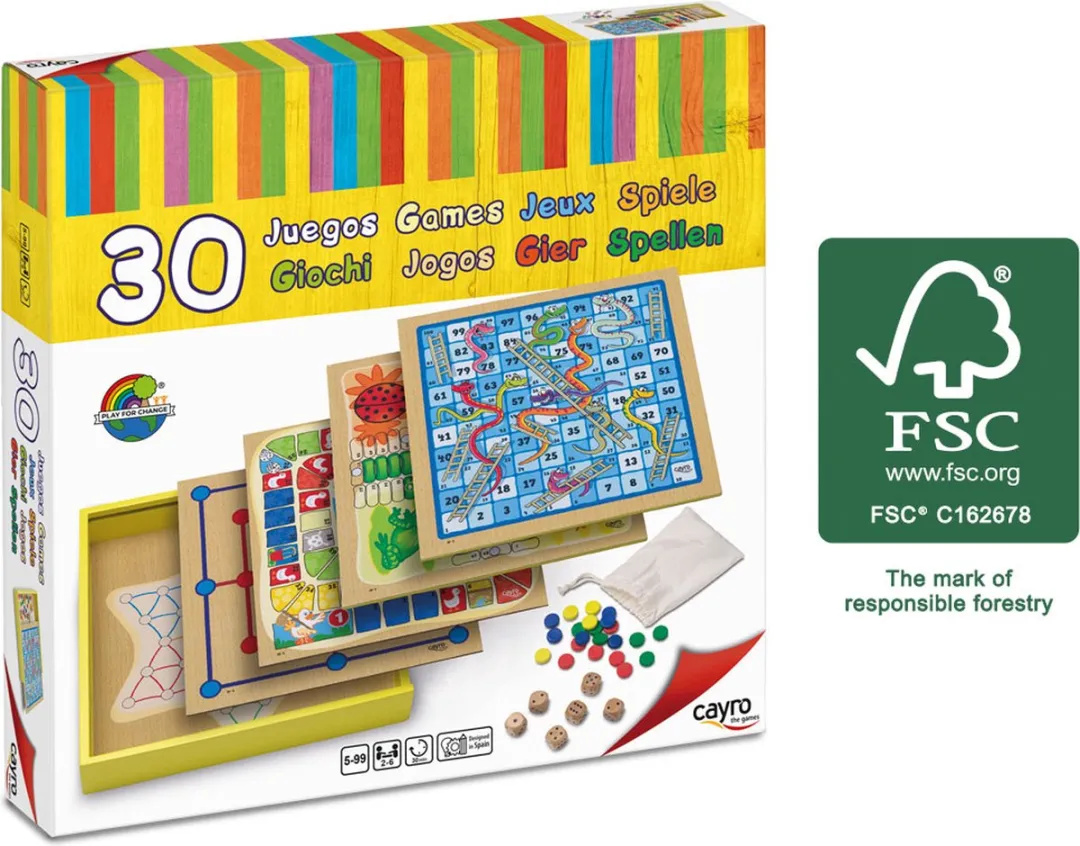 Cayro Bordspel 30 Games
