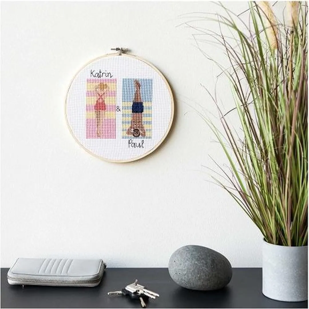 Rico Design SummerLove Borduurpakket 100116 - Aida 16 Count