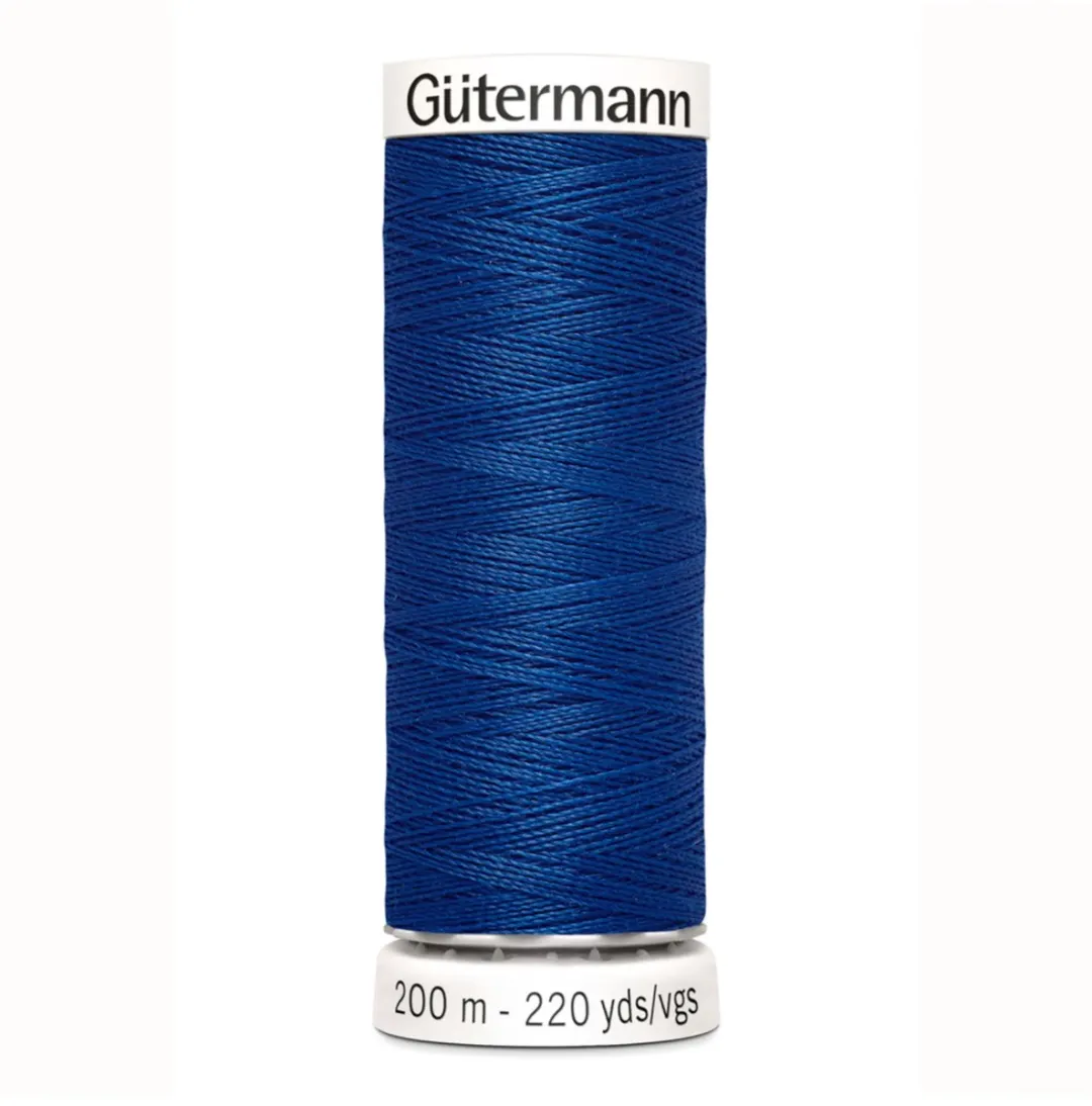Gutermann Polyester Naaigaren 200m - Blauw