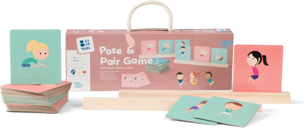BS Toys Poseer & Combineer Spel GA548 - Bordspel - 3-4 Spelers