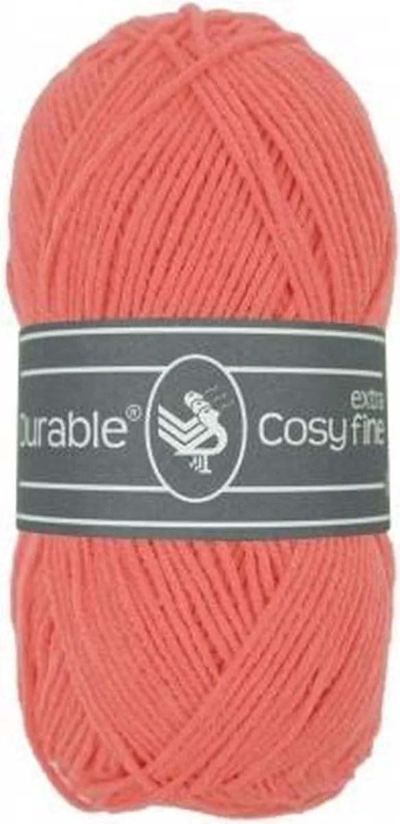 Durable Cosy Extra Fine Koraalrood