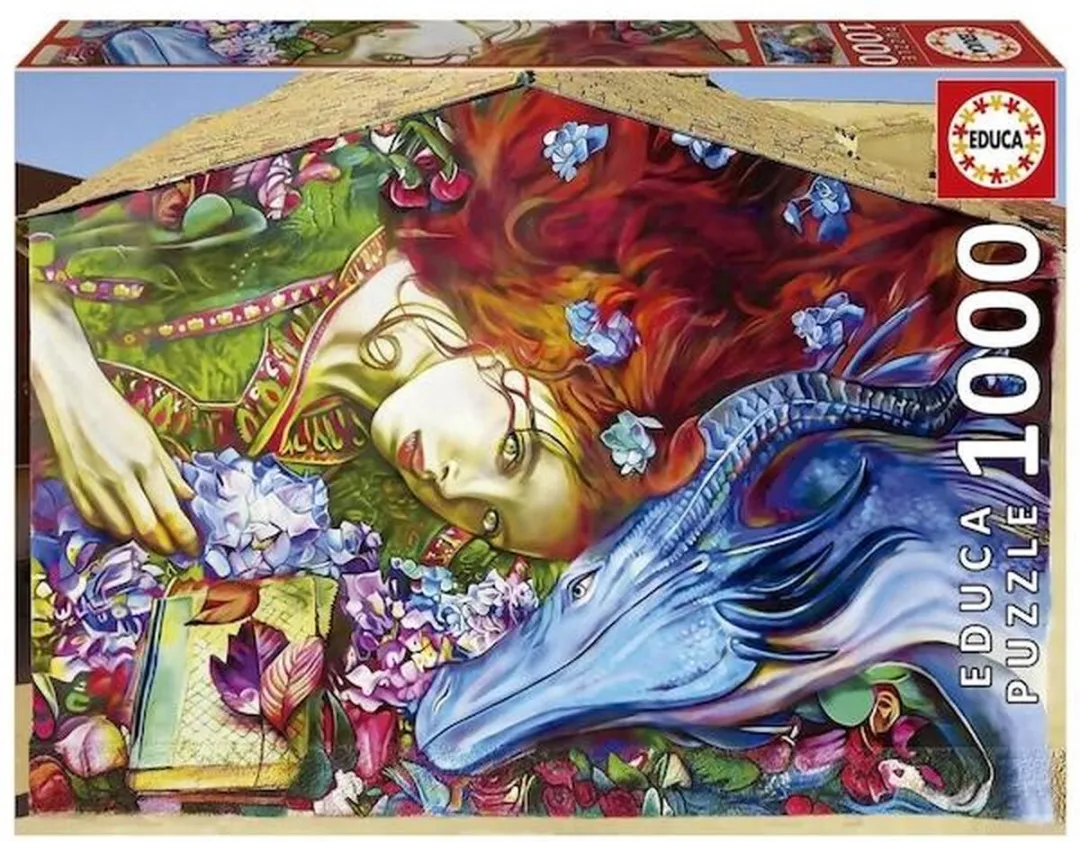 Educa Sant Jordi Lily Brick Legpuzzel 1000 Stuks