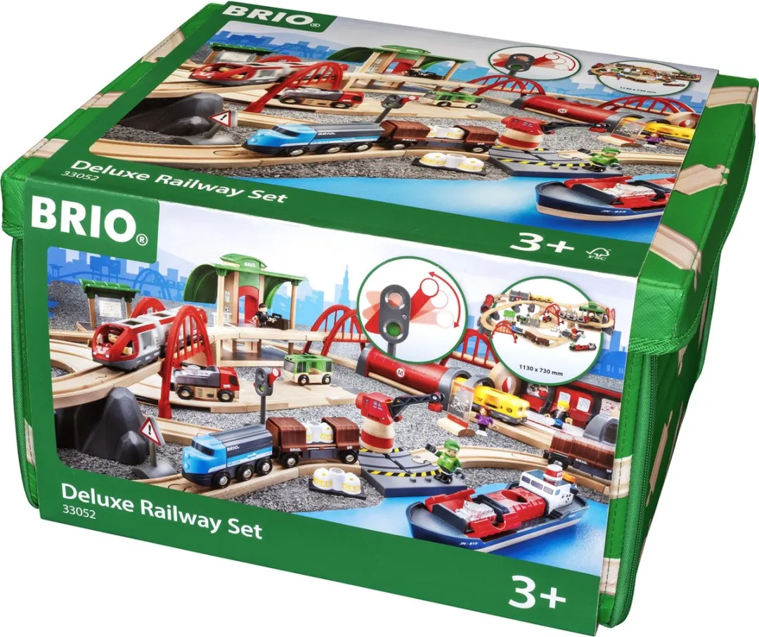 BRIO Treinset Deluxe 33052 - Multi Color