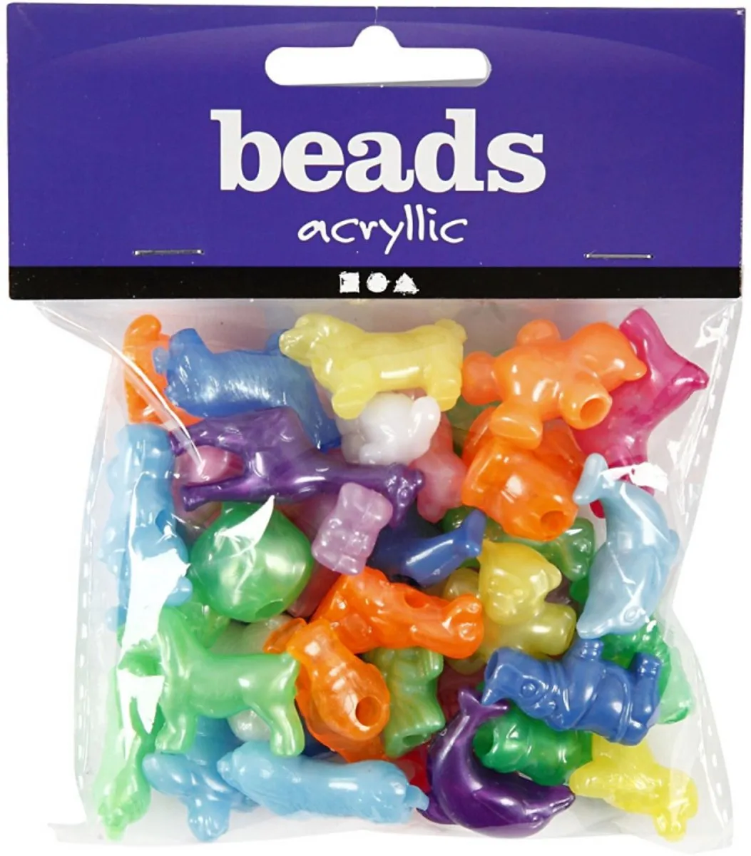 Creativ Company Plastic Dierenkralen 25mm - 125 Stuks
