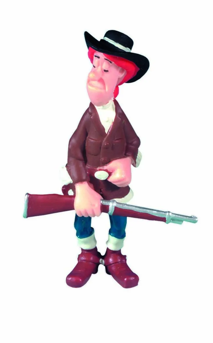 Plastoy Lucky Luke Calamity Jane Miniatuur