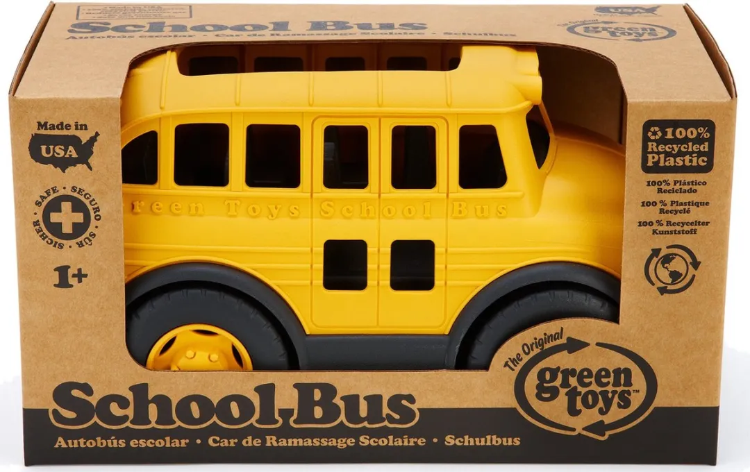 Green Toys Schoolbus - Geel