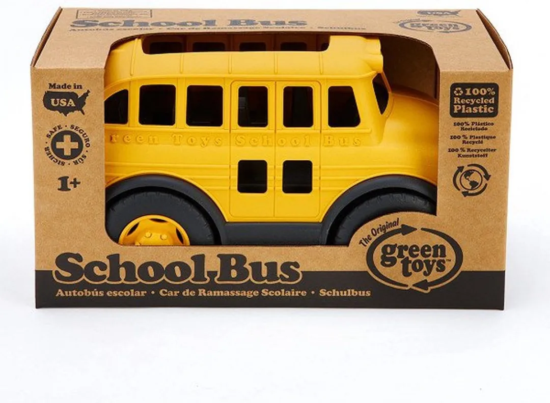 Green Toys Schoolbus - Geel