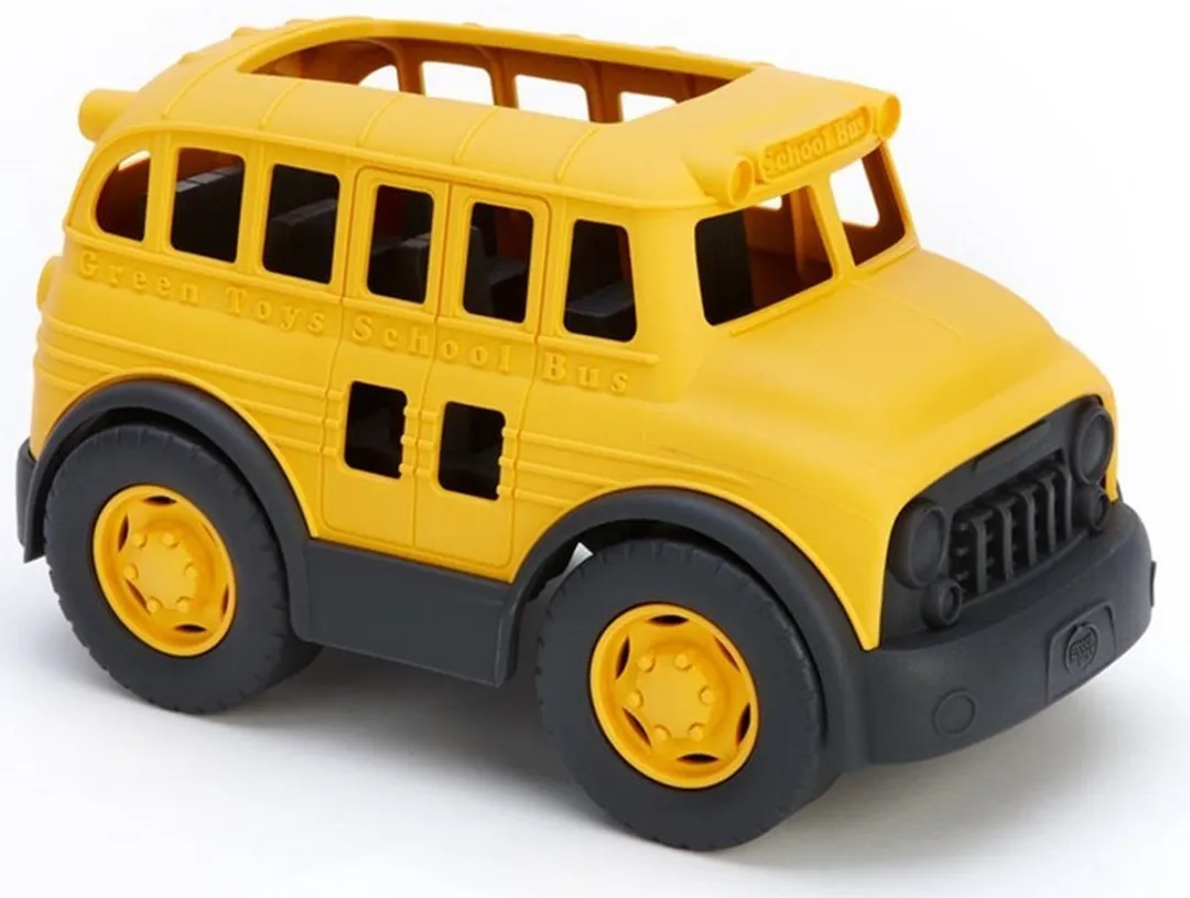 Green Toys Schoolbus - Geel - afbeelding 6 van 6