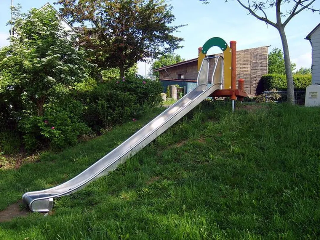 Intergard Glijbaan RVS 76301000 - Groen - 100cm