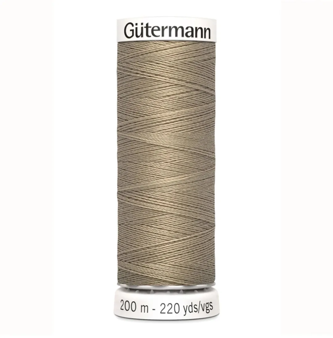 Gutermann Polyester Naaigaren 200m - Beige