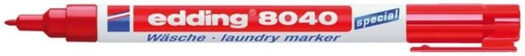 edding 8040 Wasgoed-Marker 1mm - Rood