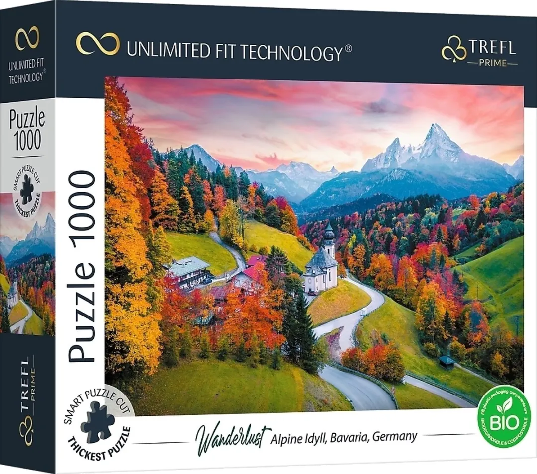 Trefl Prime Beierse Alpen Puzzel 1000 Stuks