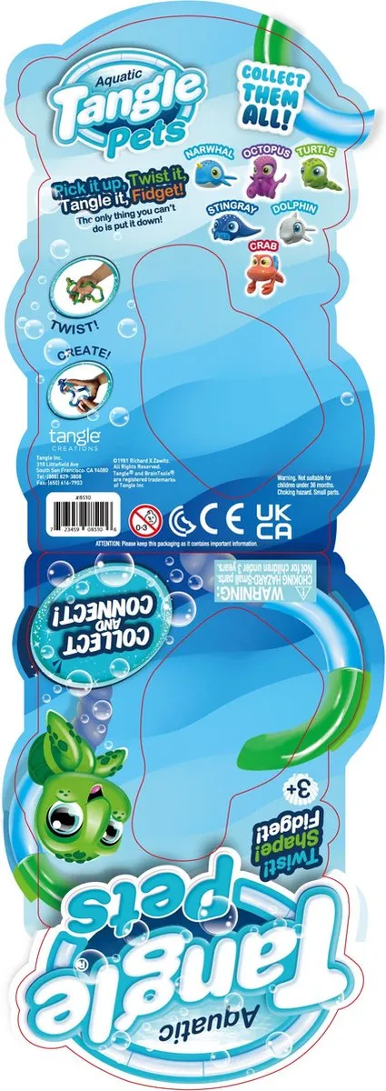 Tangle Toys Pets Aquatic Narwhal