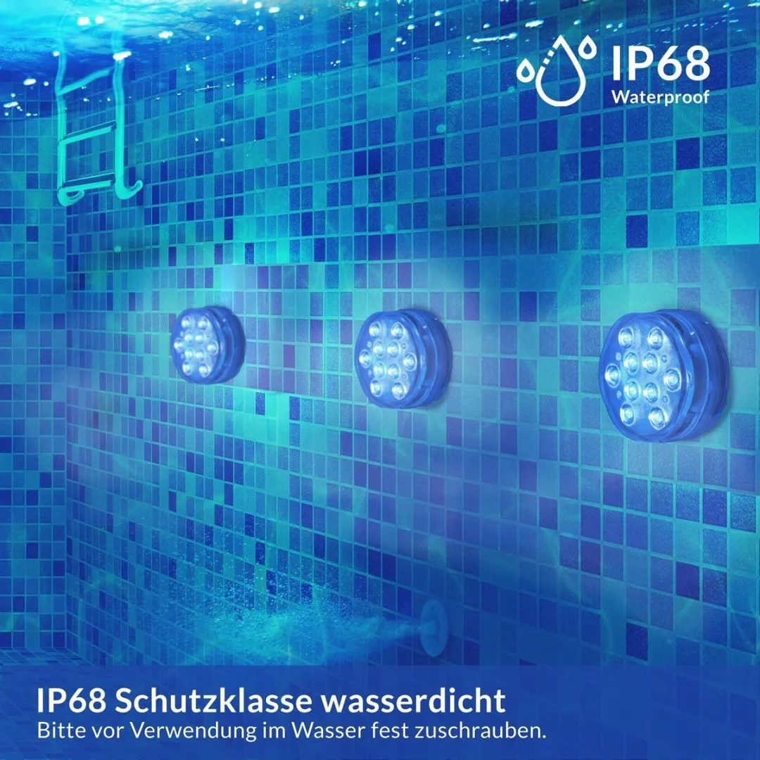 Ansmann Zwembadverlichting 16 Kleuren - 2 Stuks - Multicolor - afbeelding 6 van 6