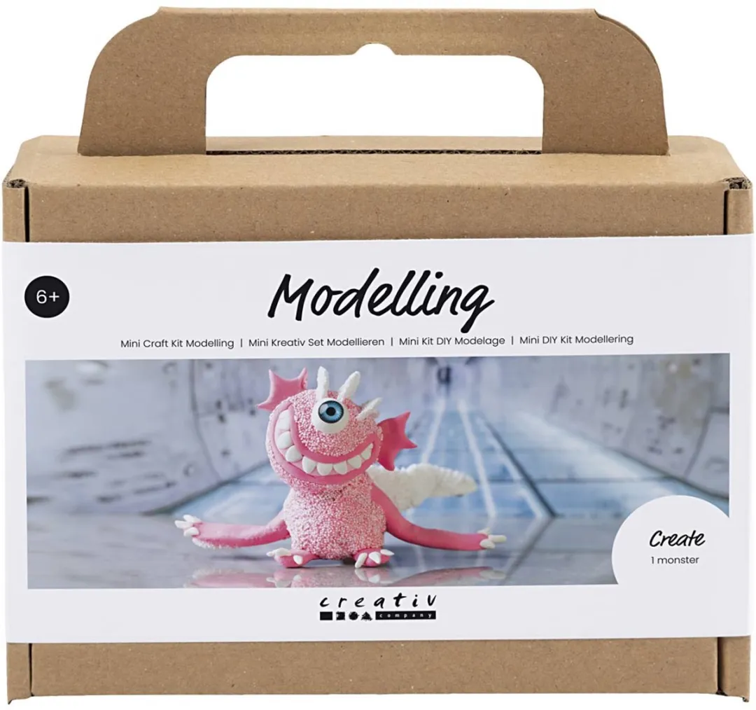 Creativ Company Mini Hobbyset Boetseren Monster Sally