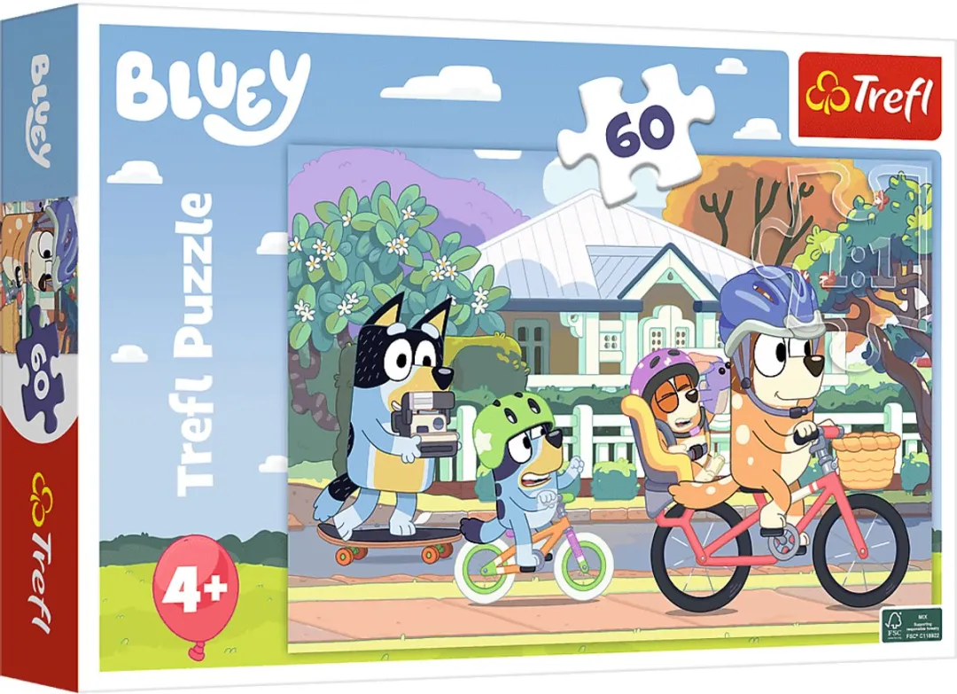 Trefl Bluey Puzzel 60 Stuks