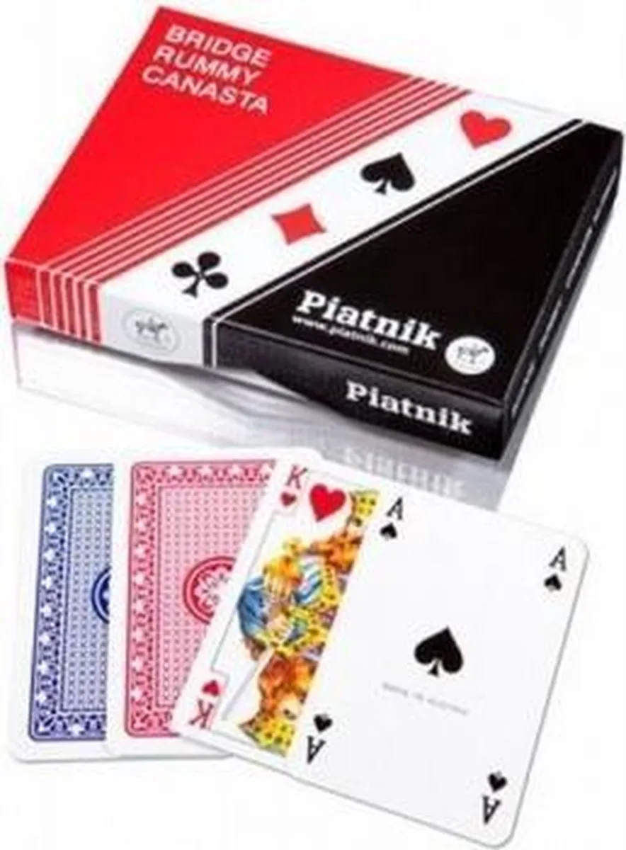 Piatnik Bridge Rummy Canasta Speelkaarten PIA-219733 - 2-6 Spelers