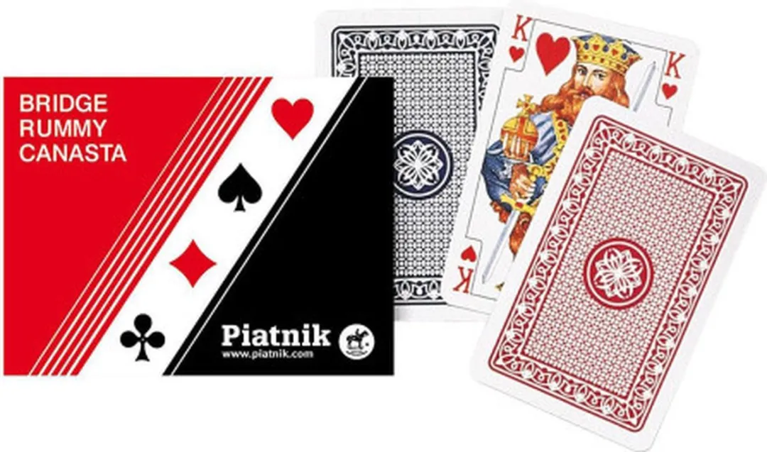 Piatnik Bridge Rummy Canasta Speelkaarten PIA-219733 - 2-6 Spelers
