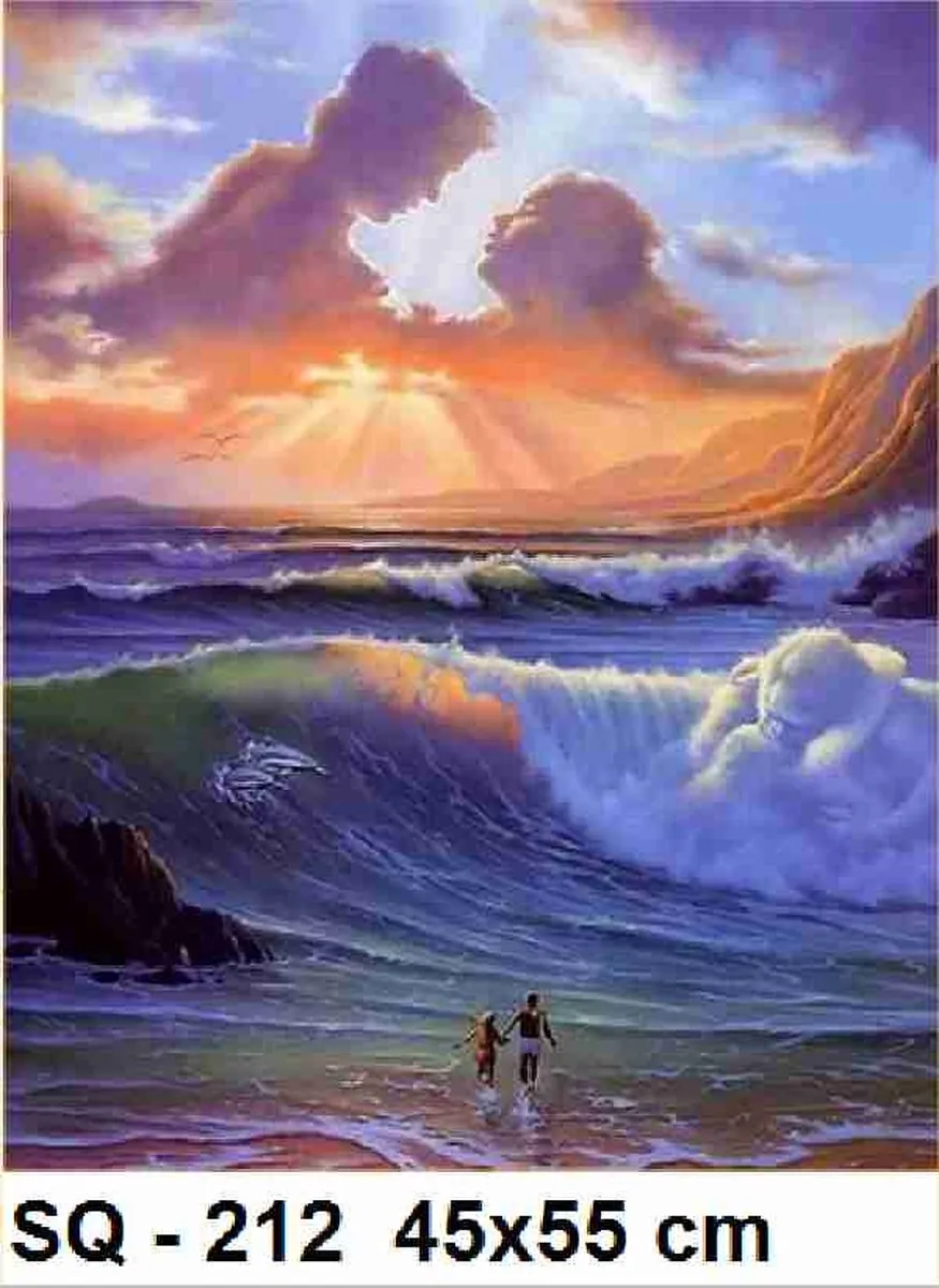 VDTOYS DIAMOND Painting VDTC212 - Groot formaat 45x55cm - Nature 16