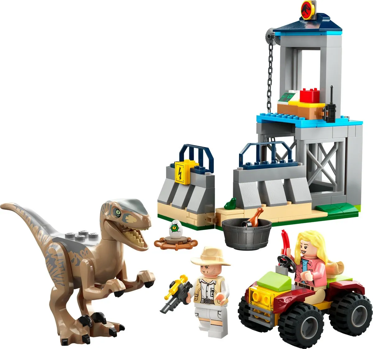 LEGO Jurassic World Velociraptor Ontsnapping 76957 - 1 Deel - afbeelding 6 van 6