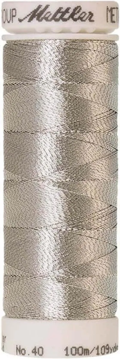 Amann Metallic Garen Zilver-Grijs 100m Col. 0511