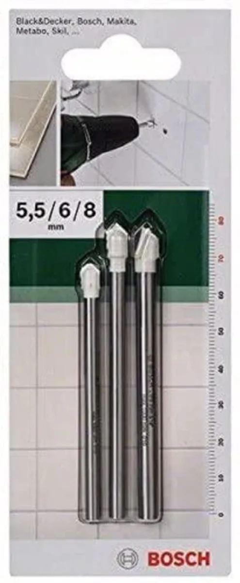Bosch Expert Tegelboor 3-delig 5.5x70/6x80/8x80mm