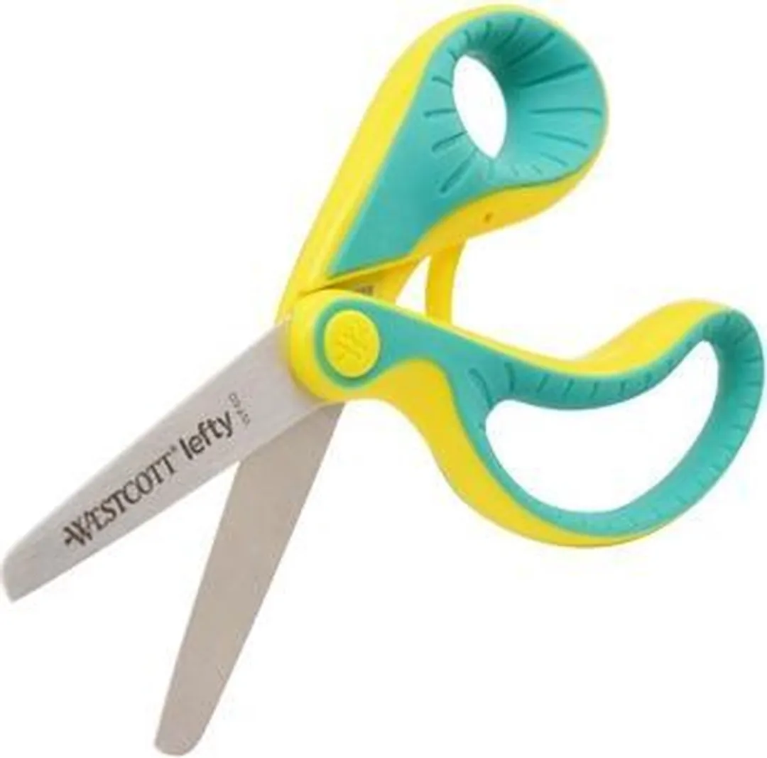 Westcott Ergo Junior Linkshandige Scharen - AC-E22003 - Geel/ Groen