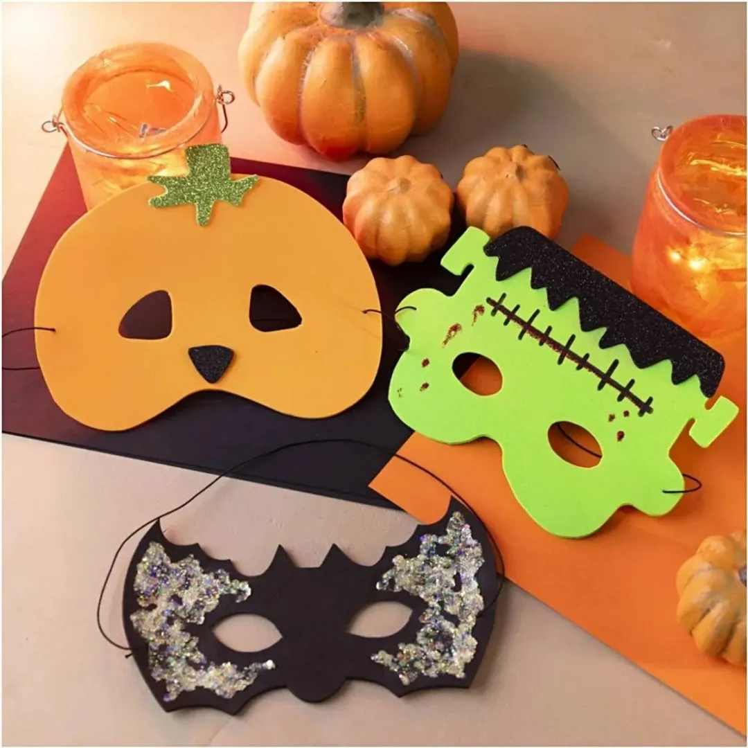 Creativ Company Mini Hobbyset Griezelkostuums Maskers - Multicolor