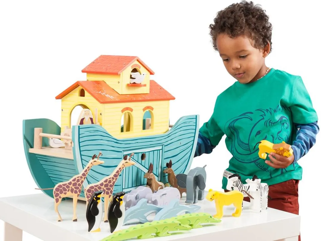 Le Toy Van De Grote Ark Houten Speelset Multicolor
