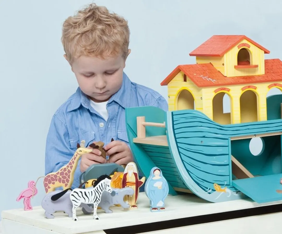 Le Toy Van De Grote Ark Houten Speelset Multicolor