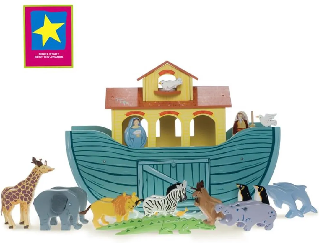 Le Toy Van De Grote Ark Houten Speelset Multicolor