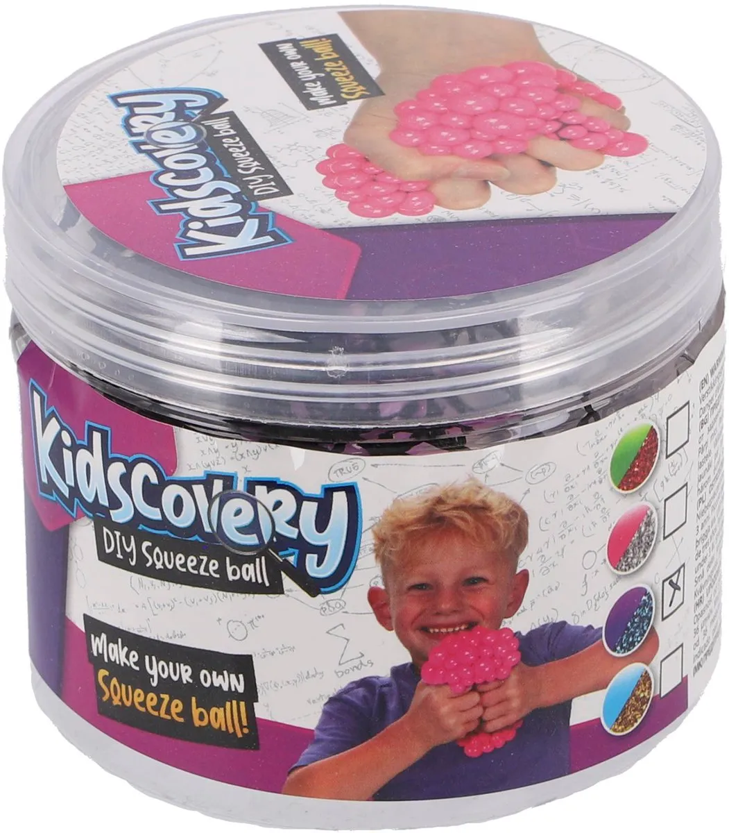 Toi-Toys Kidscovery Maak Je Eigen Knijpbal - Multi kleuren