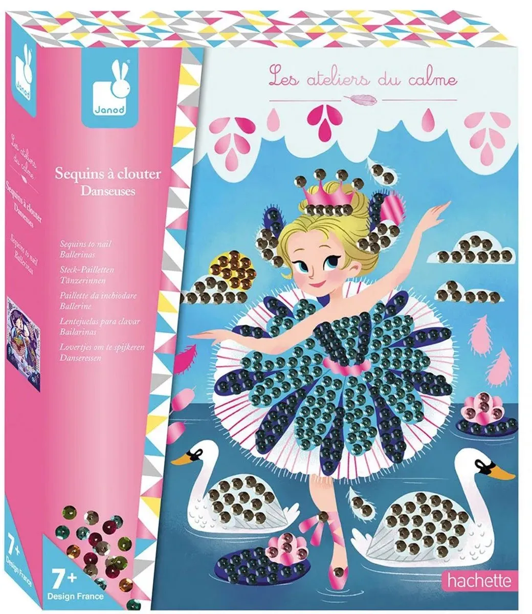 Janod Atelier Pailletten Ballerina - 800 Pailletten