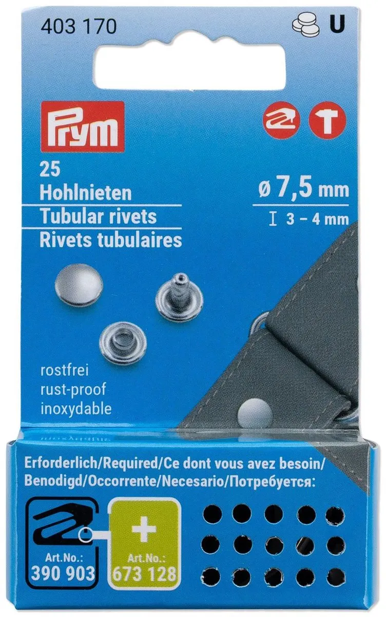 Prym Holnieten 3-4mm