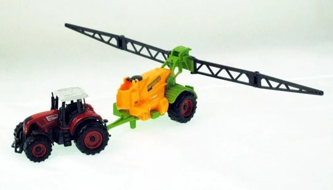 Jonotoys Tractorset 6-delig - Rood