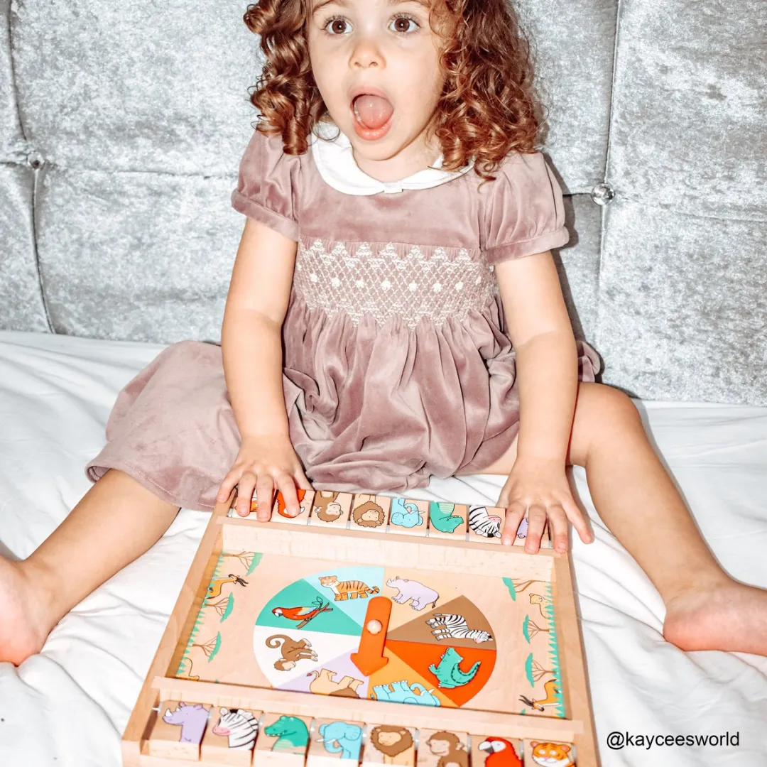 BIGJIGS Dieren Shut the Box - Multi kleur