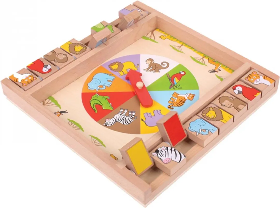 BIGJIGS Dieren Shut the Box - Multi kleur