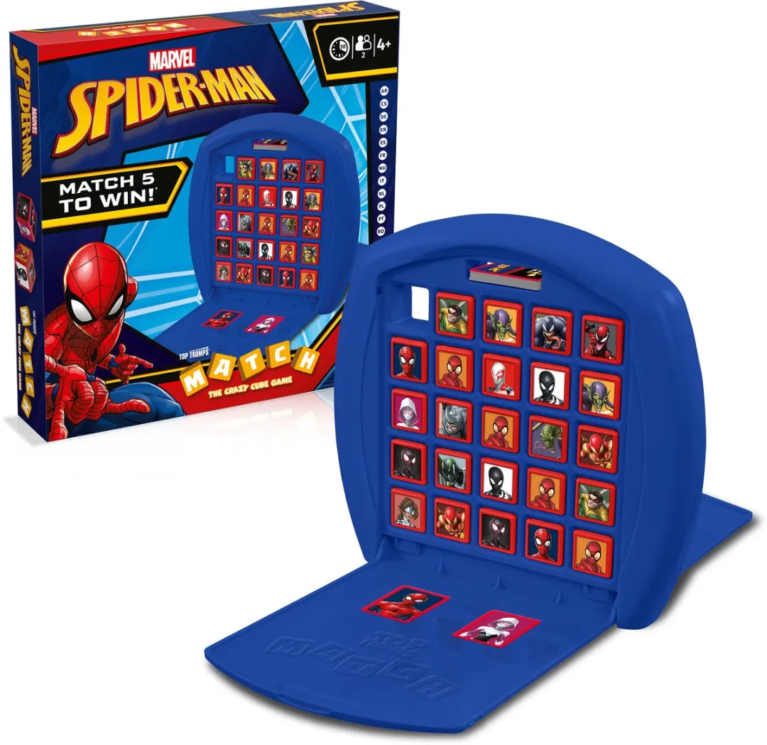 Marvel Spider-Man Top Trumps Match - Familiespel WM0801689